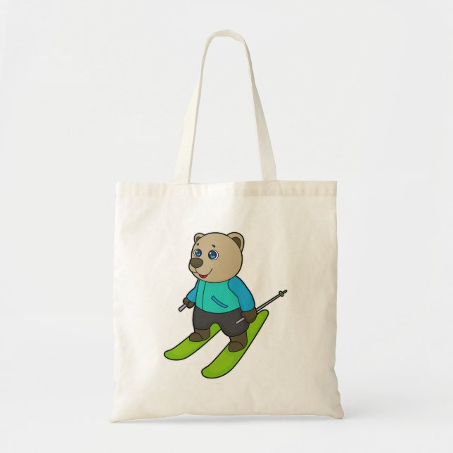 Tote Bag Ski de Bear (Devant)