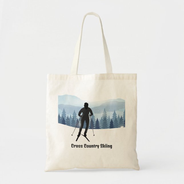 Tote Bag Ski de fond (Devant)