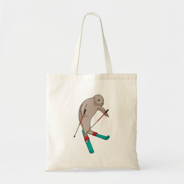 Tote Bag Ski de Seal (Devant)