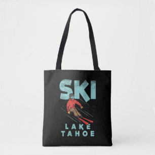 Tote Bag Ski Lake Tahoe
