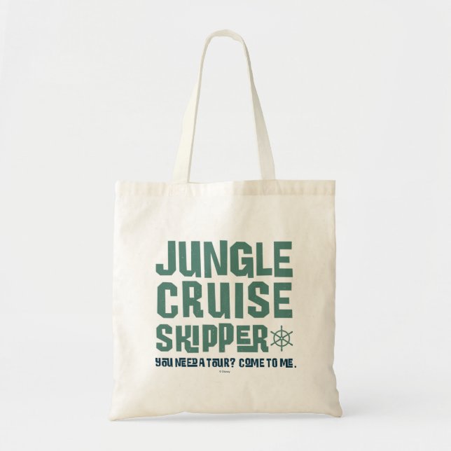 Tote Bag Skipper Jungle Cruise (Devant)