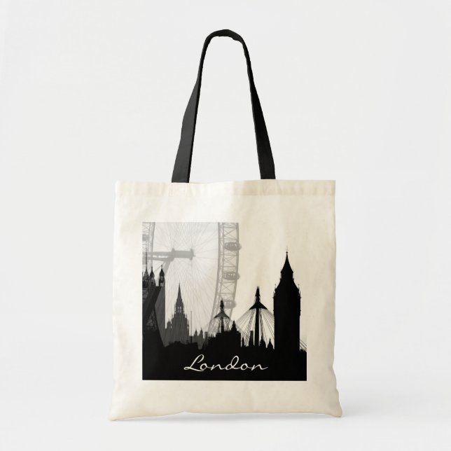 Tote Bag Skyline de Londres (Devant)