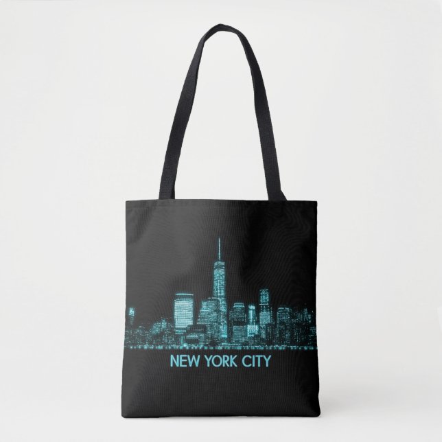 Tote Bag Skyline de New York (Devant)