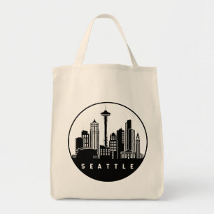 Tote Bag Skyline de Seattle