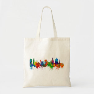 Tote Bag Skyline Durham Caroline du Nord