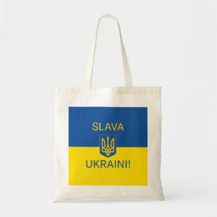 Tote Bag Slava Ukraine gloire Ukraine guerre symbole de pai