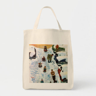 Tote Bag Sledding et creuser