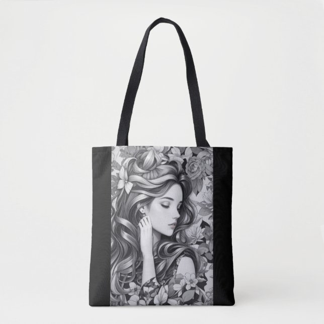 Tote Bag Sleeping Woman (Devant)