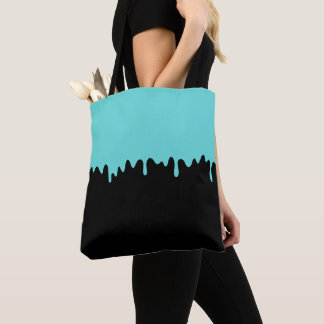Tote Bag Slime écoulant sarcelle