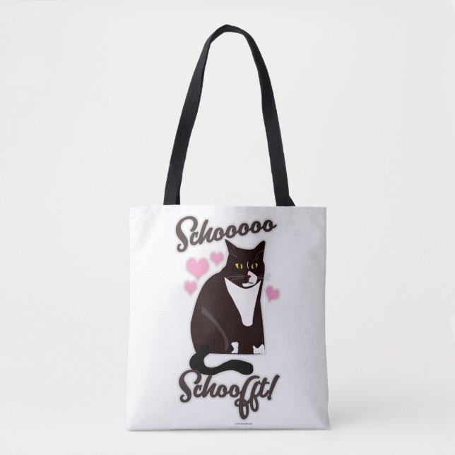 Tote Bag Slogan Chat Soft Funny (Devant)