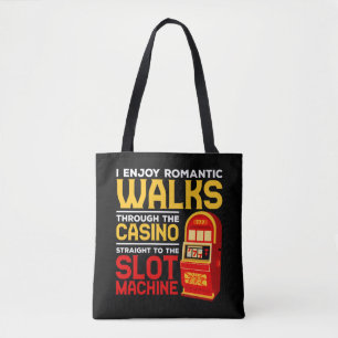Tote Bag Slot Machine Player Funny Casino Humour de jeu