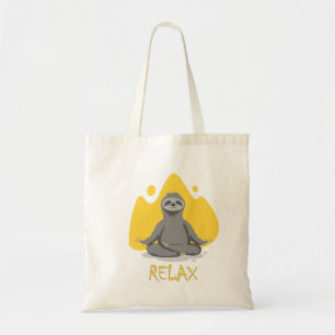 Tote Bag Sloth Relax