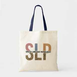 Tote Bag SLP Discours Pathologiste Typographie Empreinte de