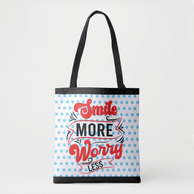 Tote Bag Smile More (Devant)
