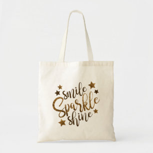 Tote Bag Smile Sparkle
