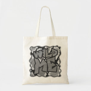 Tote Bag Snake Yellow et Gold Print