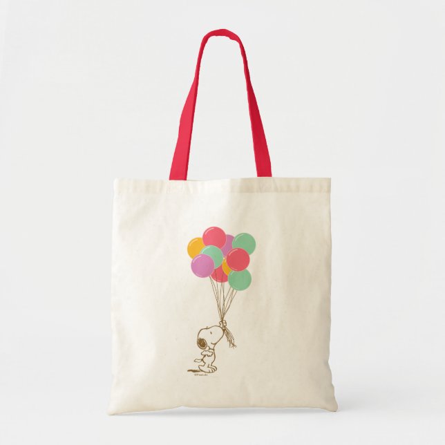 Tote Bag Snoopy et ballons (Devant)