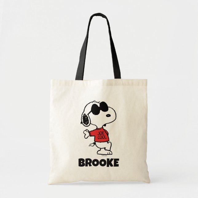 Tote Bag Snoopy "Joe Cool" (Devant)