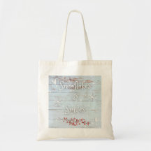 Snowflakes and Smiles Tote