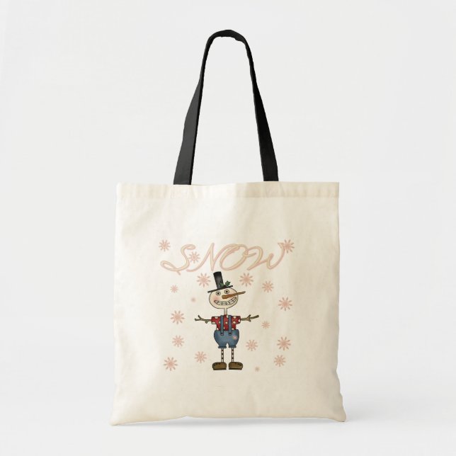 Tote Bag Snowman (Devant)