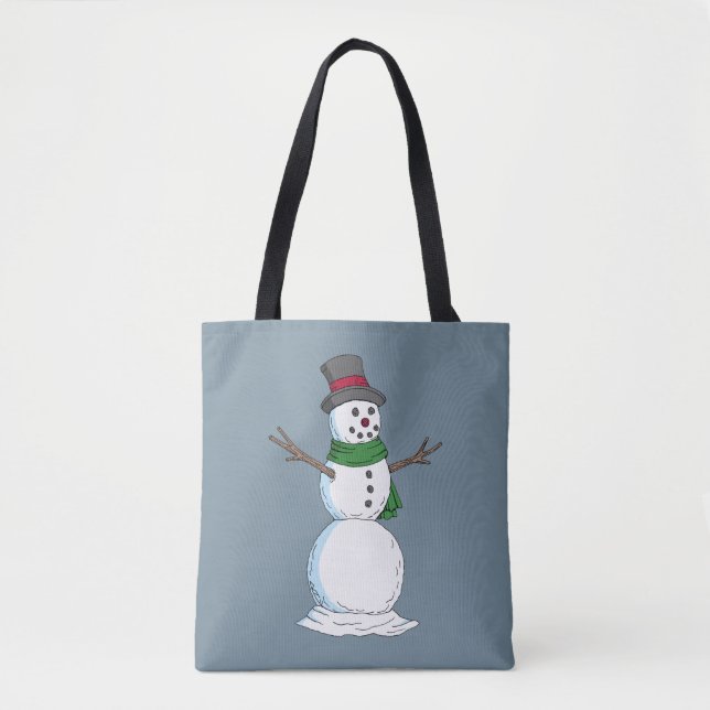 Tote Bag Snowman (Devant)