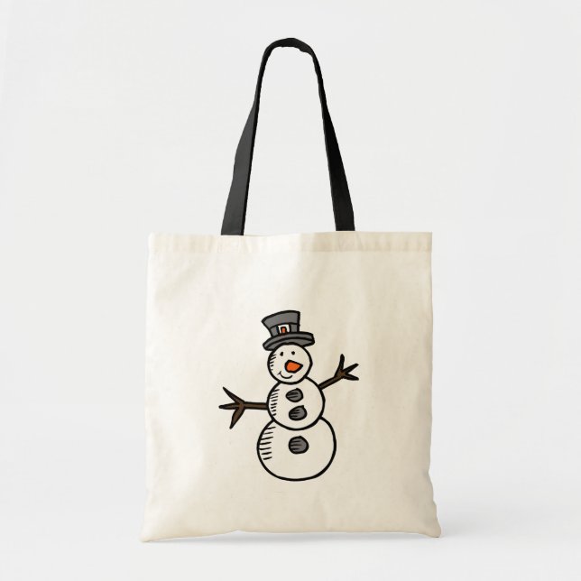 Tote Bag Snowman (Devant)