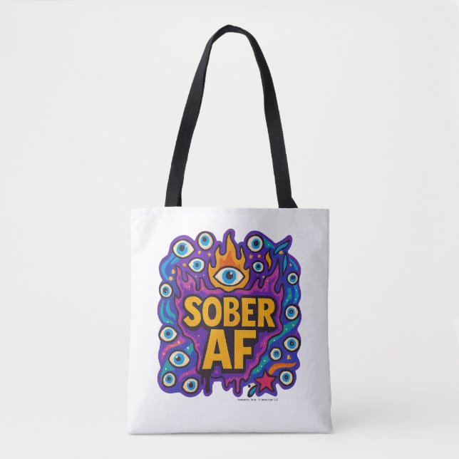 Tote Bag Sober AF - Tote (Devant)
