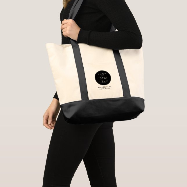 Tote Bag Société de logo d'entreprise personnalisée (Devant (produit))