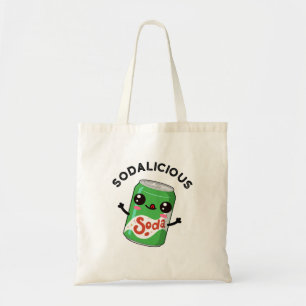 Tote Bag Soda licious Funny Soda Pop Pun