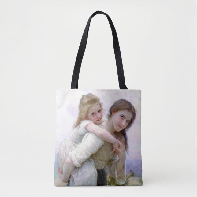 Tote Bag Soeurs, Bouguereau (Devant)