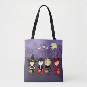 Tote Bag Soirée éffrayante Halloween