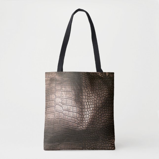 Tote Bag Soirée Luxe : Cuir Texturé Sophistication (Devant)