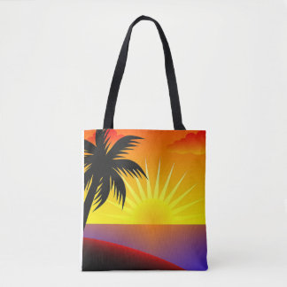 Tote Bag Soleil de l'île