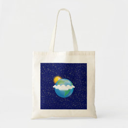 Tote Bag Soleil et Terre -