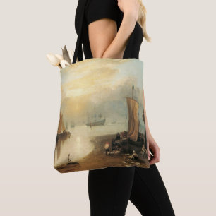 Tote Bag Soleil levant à travers la vapeur par Joseph Turne