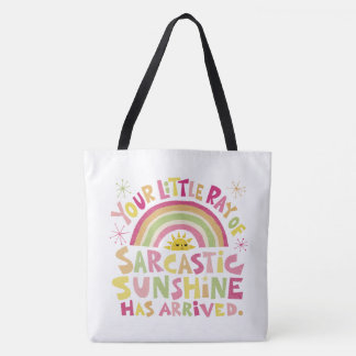 Tote Bag Soleil Sarcastique