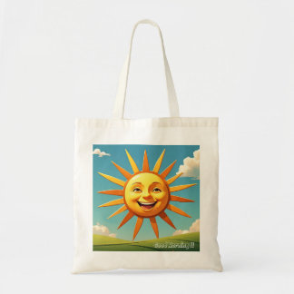TOTE BAG " SOLEIL SOURIANT "