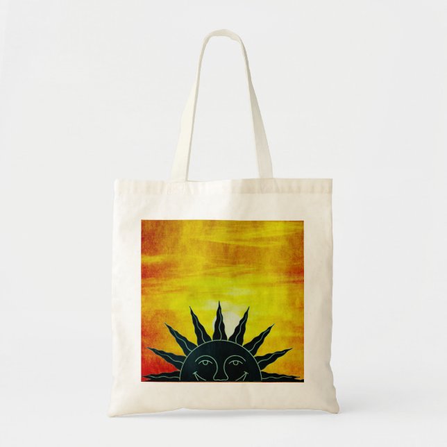Tote Bag Soleil souriant (Devant)