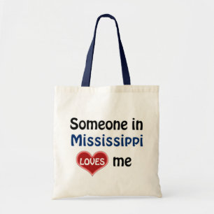 Tote Bag Someone in Mississippi loves me trouve