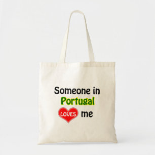 Tote Bag Someone in Portugal  loves me