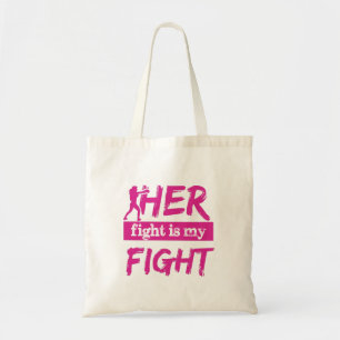 Tote Bag Son Combat Est Mon Combat