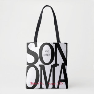 Tote Bag Sonoma Wine Country Fourre-tout