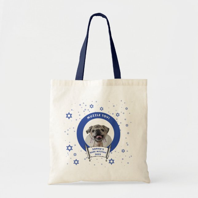 TOTE BAG SOPHIE'S BARK MITZVAH (Devant)