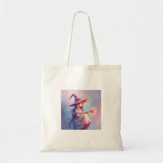 Tote Bag Sorcier Mignon au Design Magnifique en Pastel