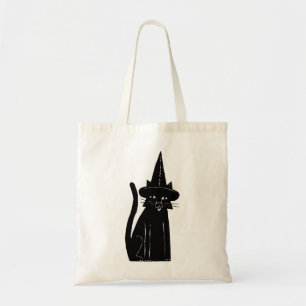 Tote Bag Sorcière de chat