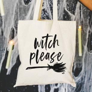 Tote Bag Sorcière S'Il Vous Plaît Halloween