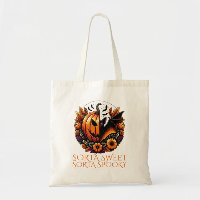 Tote Bag Sorta Sweet Sorta Éffrayant (Devant)