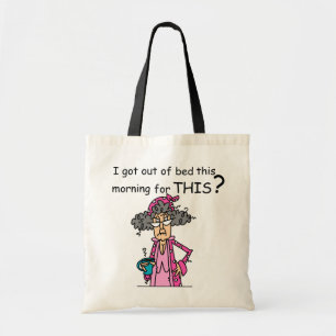 Tote Bag Sortir de l'humour de lit