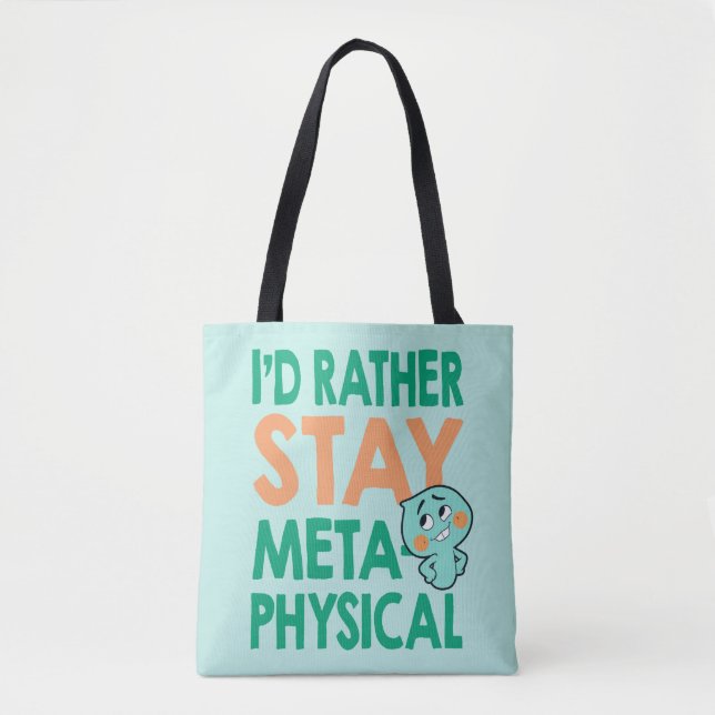 Tote Bag Soul| 22 - Je préfère rester métaphysique (Devant)