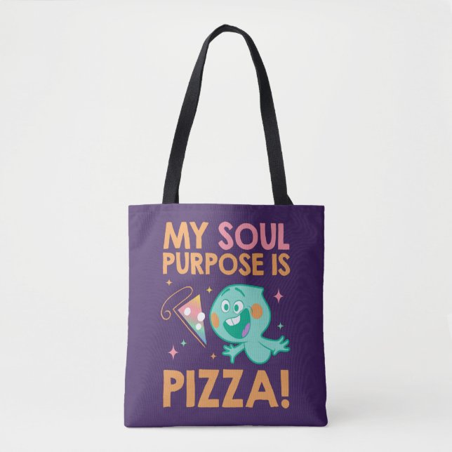 Tote Bag Soul| 22 - Mon Âme Est La Pizza (Devant)